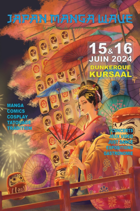 Japan Manga Wave ((2024)) Du 15 au 16 juin 2024
